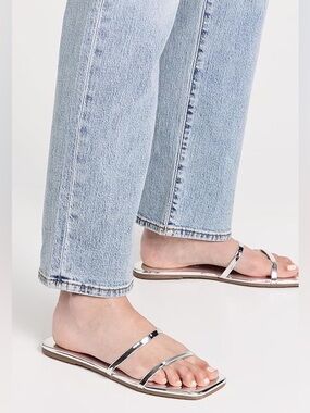 Tkees square toe Gemma slides